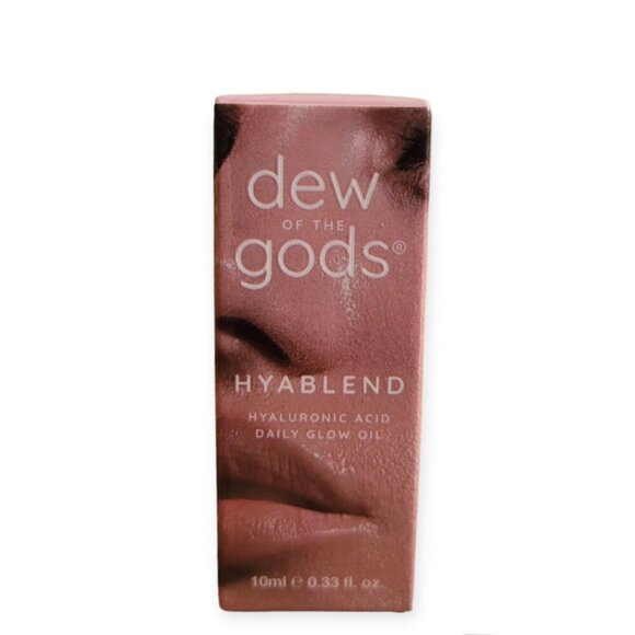 Dew Of The Gods Hyablend Daily Glow Facial Oil 10mL Travel Size Sealed Authentic - Picture 3 of 5
